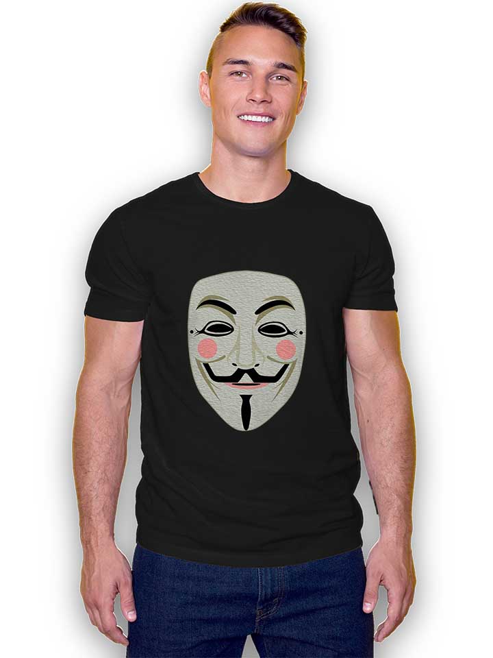 guy-fawkes-mask-t-shirt schwarz 2
