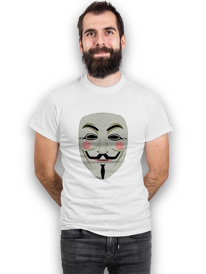 guy-fawkes-mask-t-shirt weiss 2