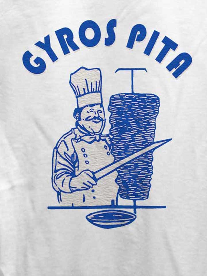 gyros-pita-damen-t-shirt weiss 4