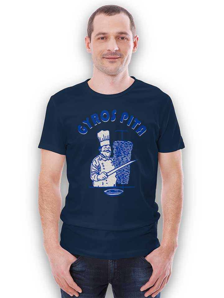 gyros-pita-t-shirt dunkelblau 2