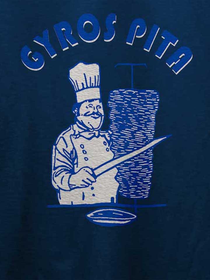 gyros-pita-t-shirt dunkelblau 4
