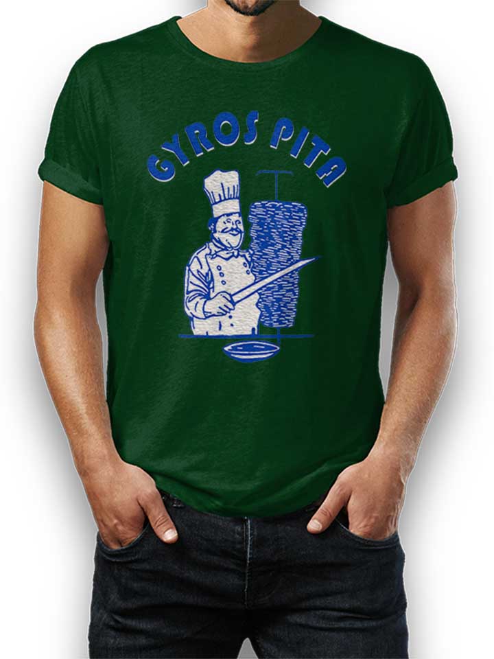 Gyros Pita T-Shirt vert-fonc L
