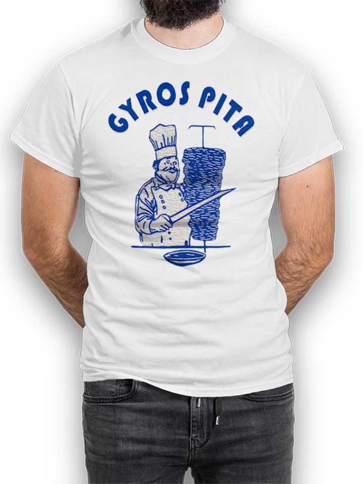 Gyros Pita T-Shirt weiss L