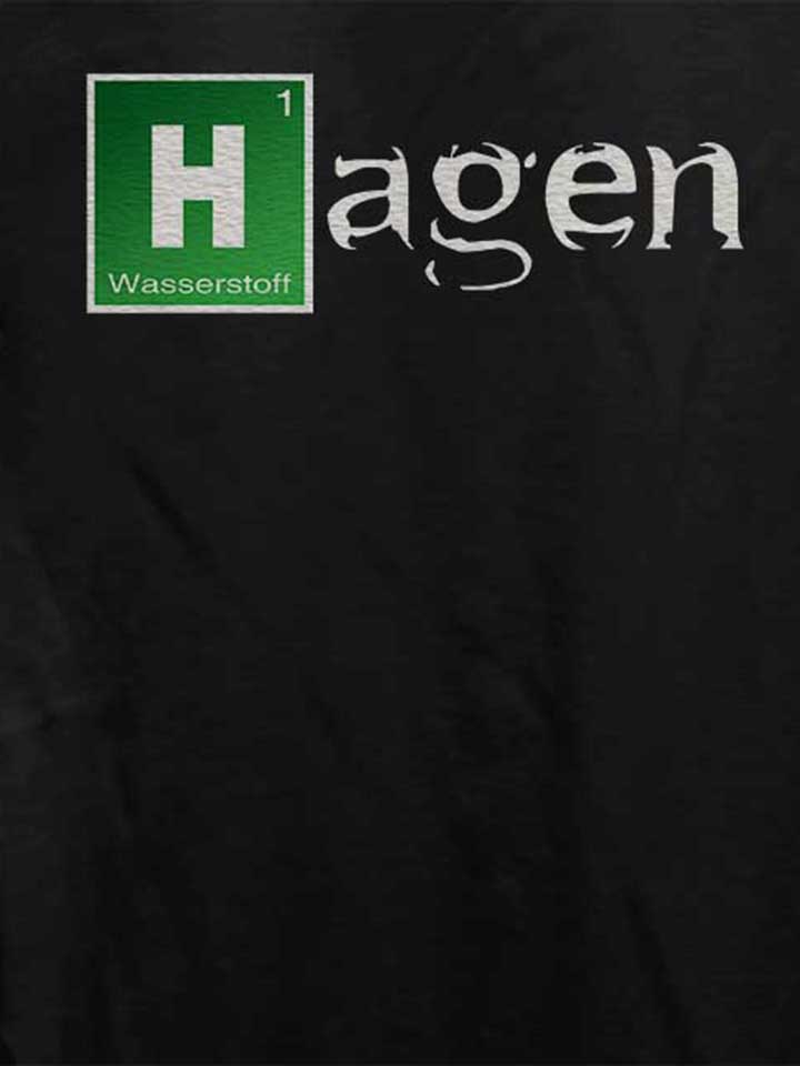 hagen-damen-t-shirt schwarz 4