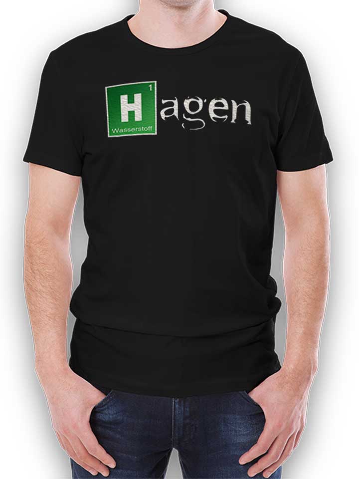 Hagen T-Shirt schwarz L