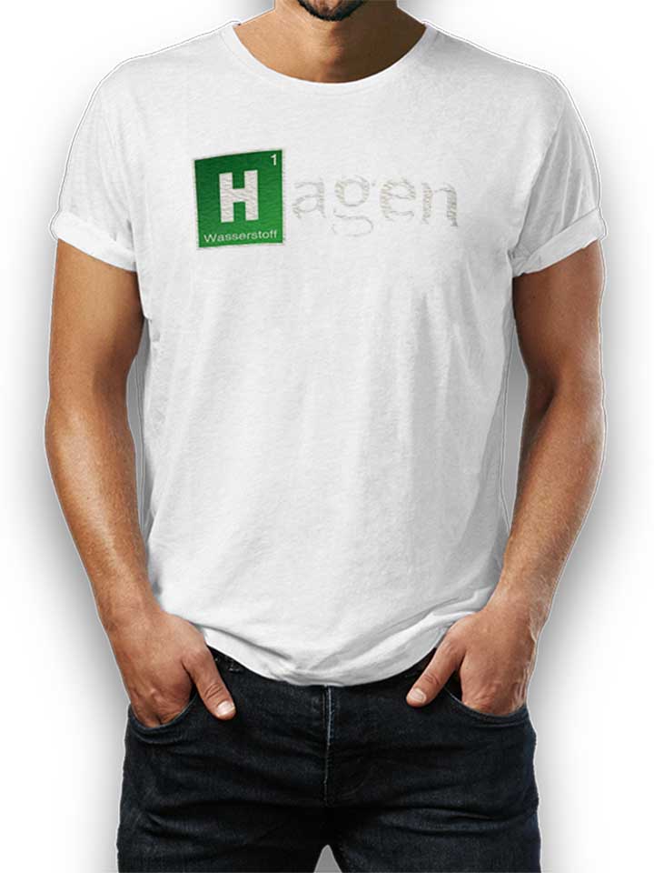 Hagen T-Shirt weiss L