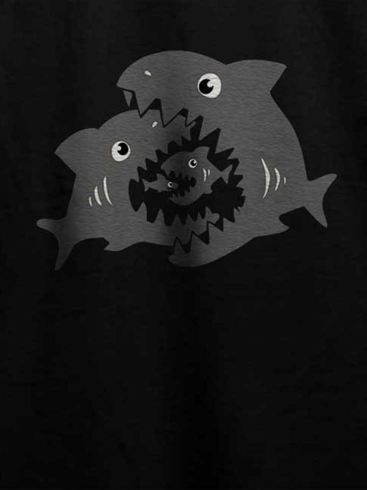 haifische-t-shirt schwarz 4