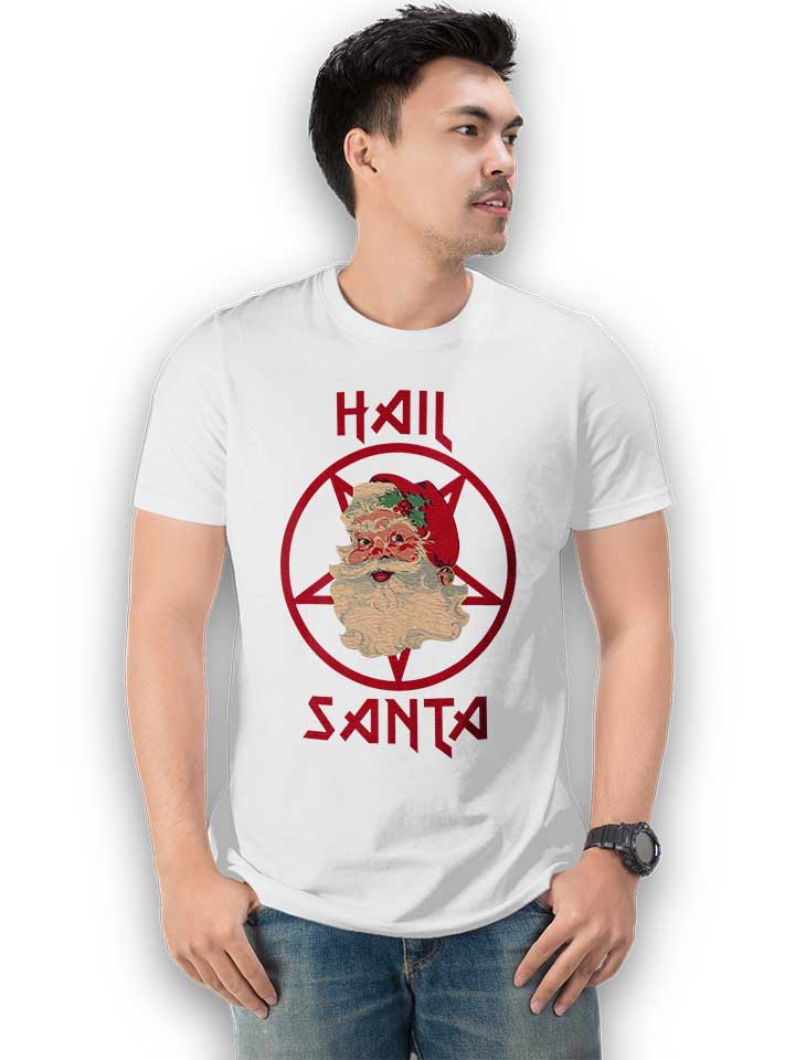 hail-santa-t-shirt weiss 2