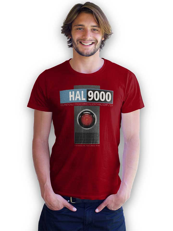 hal-9000-02-t-shirt bordeaux 2
