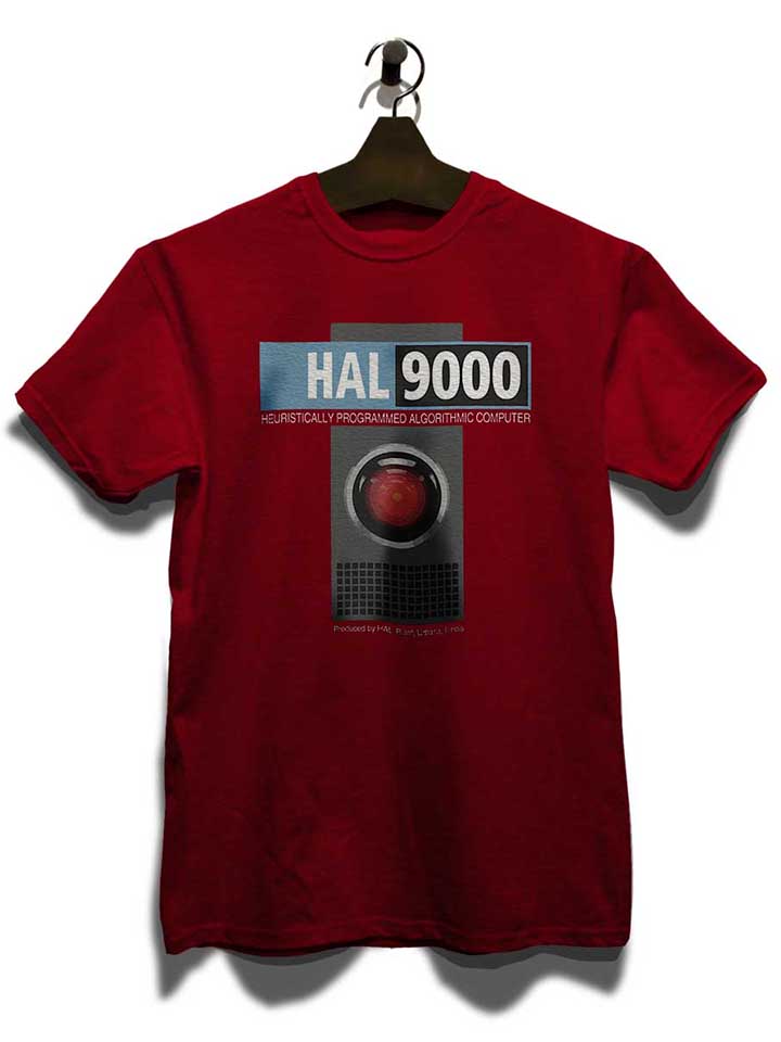 hal-9000-02-t-shirt bordeaux 3