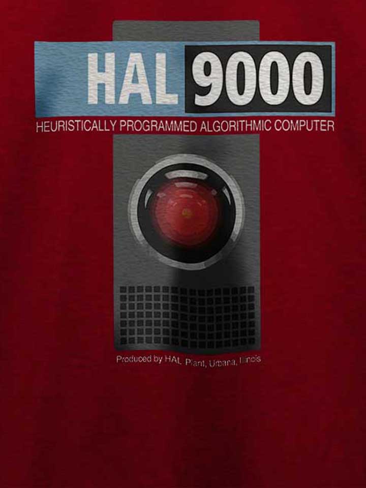 hal-9000-02-t-shirt bordeaux 4