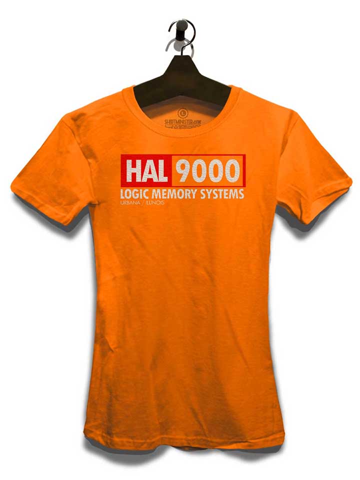 hal-9000-damen-t-shirt orange 3
