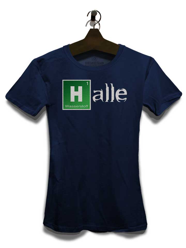 halle-damen-t-shirt dunkelblau 3