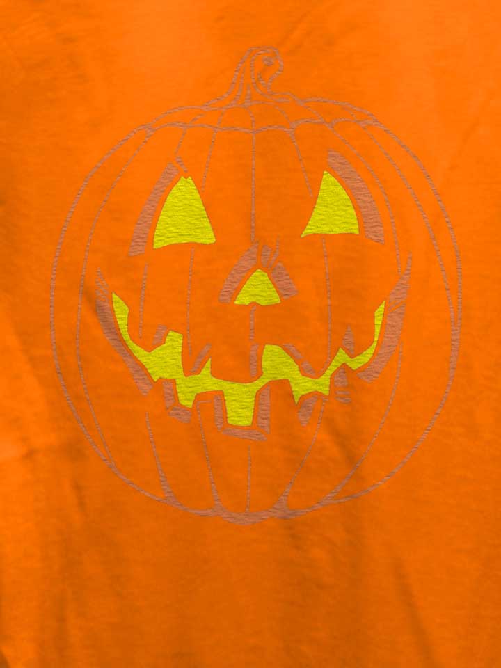 halloween-kuerbis-damen-t-shirt orange 4