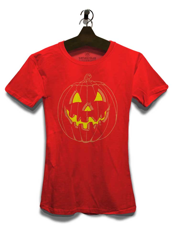 halloween-kuerbis-damen-t-shirt rot 3