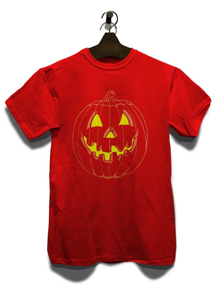 halloween-kuerbis-t-shirt rot 3