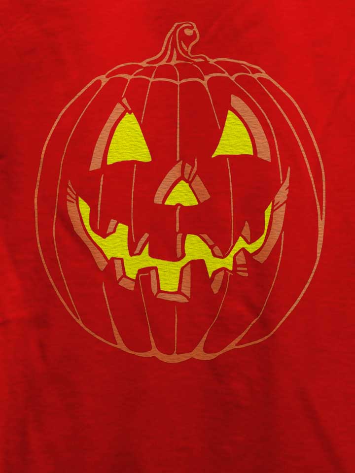 halloween-kuerbis-t-shirt rot 4