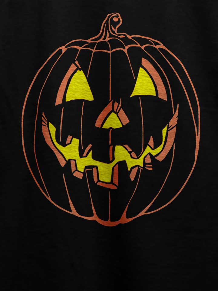 halloween-kuerbis-t-shirt schwarz 4