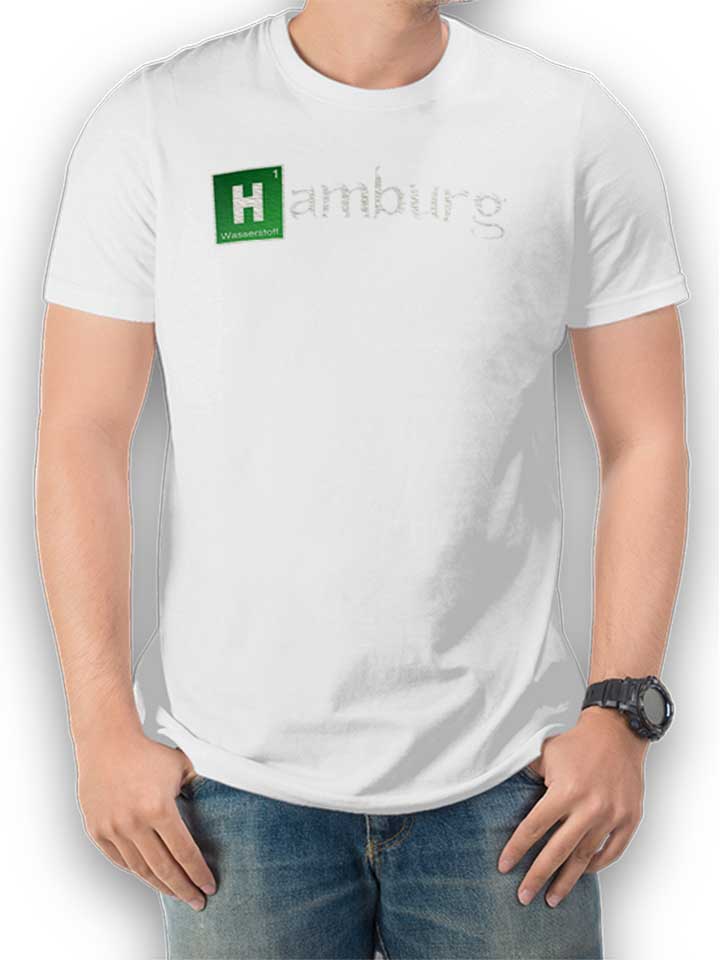 Hamburg T-Shirt weiss L