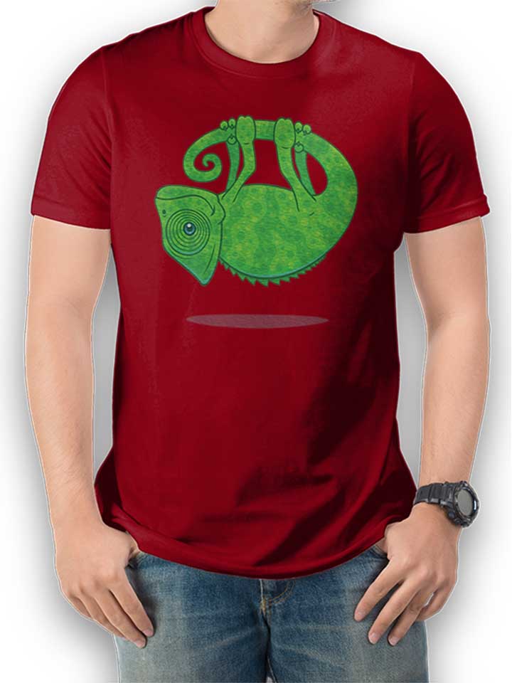 hang-in-there-chameleon-02-t-shirt bordeaux 1