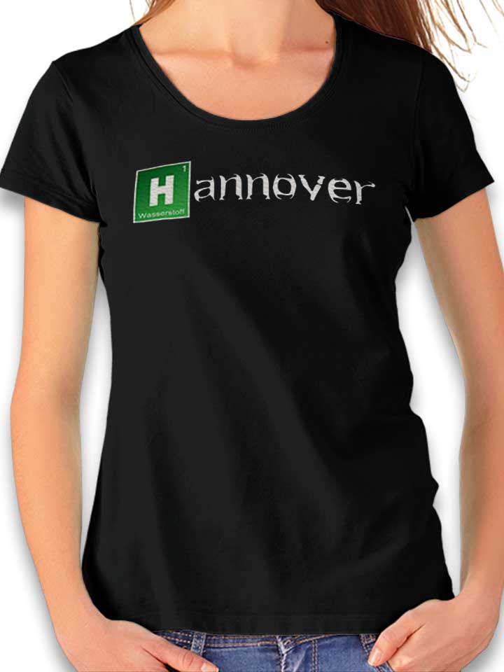 Hannover T-Shirt Femme noir L