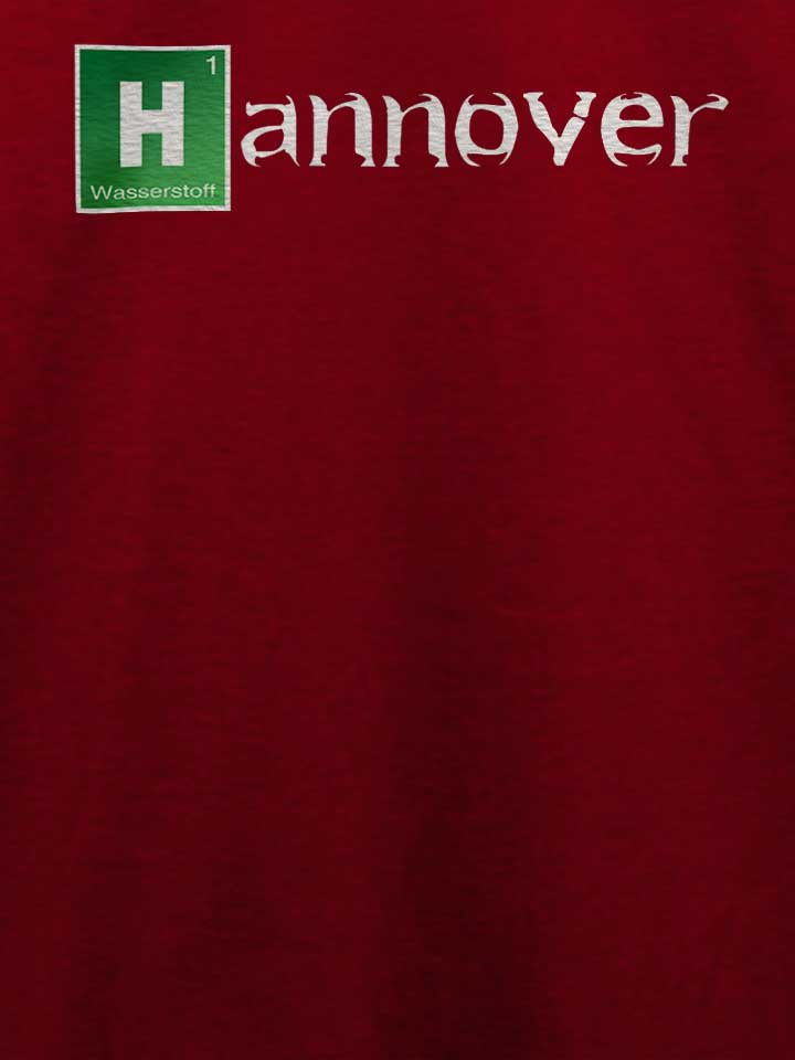 hannover-t-shirt bordeaux 4