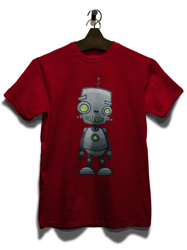 happy-robot-t-shirt bordeaux 3