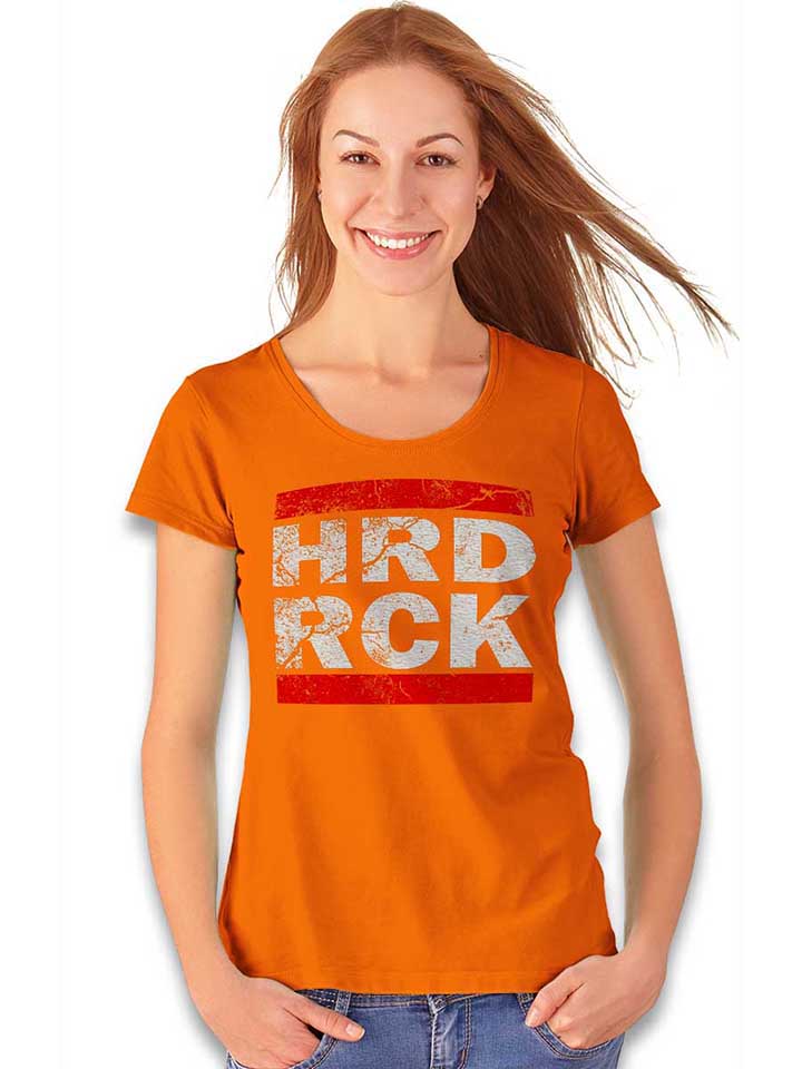 hard-rock-vintage-damen-t-shirt orange 2