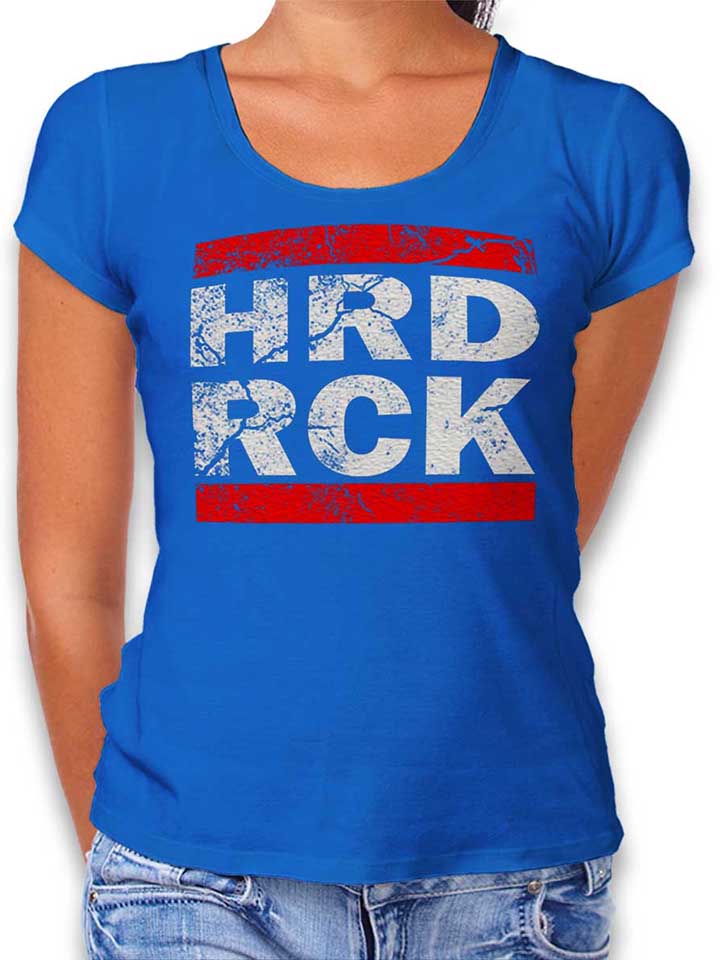 hard-rock-vintage-damen-t-shirt royal 1