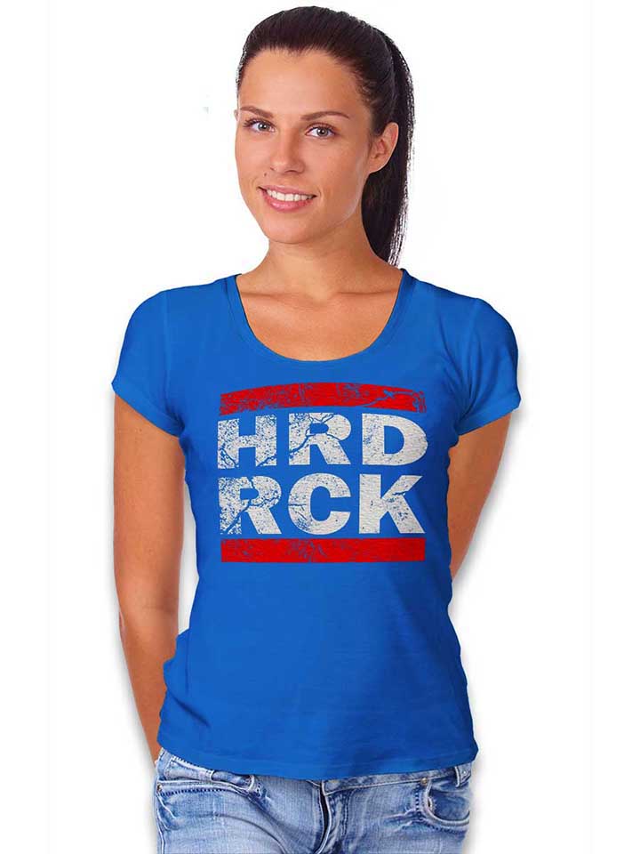 hard-rock-vintage-damen-t-shirt royal 2