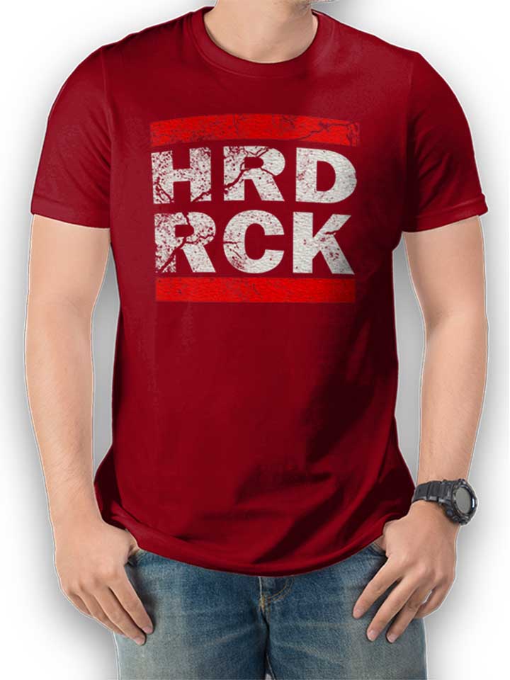 Hard Rock Vintage T-Shirt bordeaux L