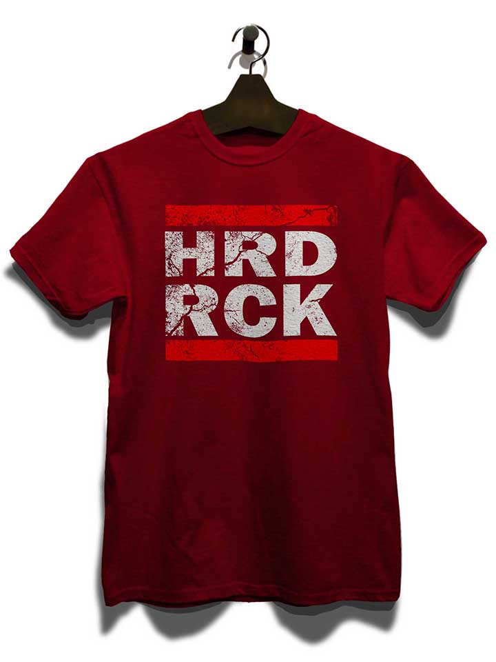 hard-rock-vintage-t-shirt bordeaux 3