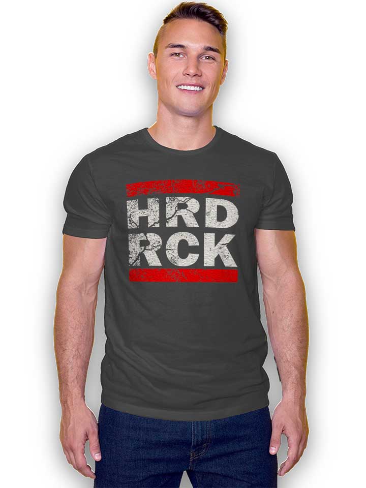 hard-rock-vintage-t-shirt dunkelgrau 2