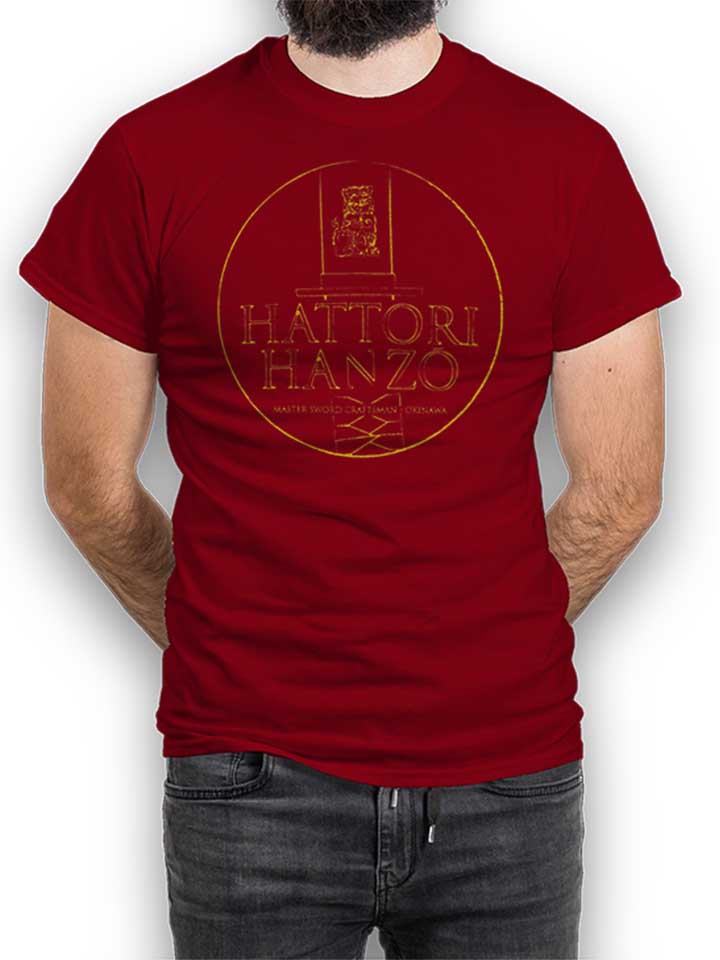 Hattori Hanzo 02 T-Shirt maroon L