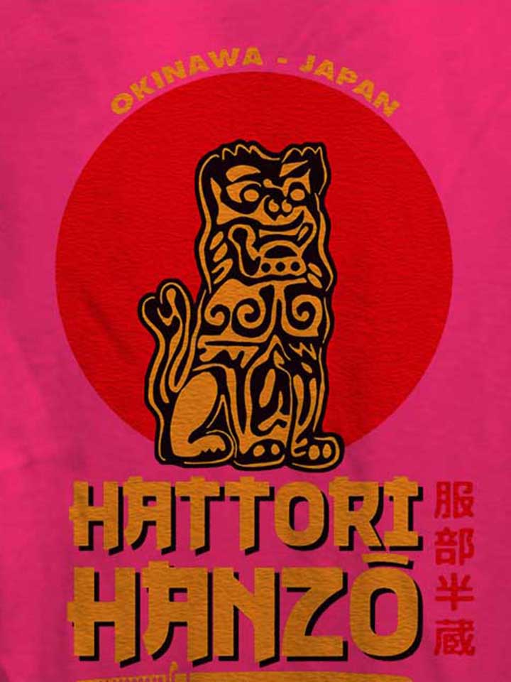 hattori-hanzo-logo-damen-t-shirt fuchsia 4