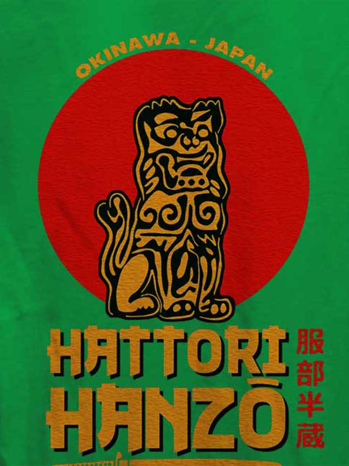 hattori-hanzo-logo-damen-t-shirt gruen 4