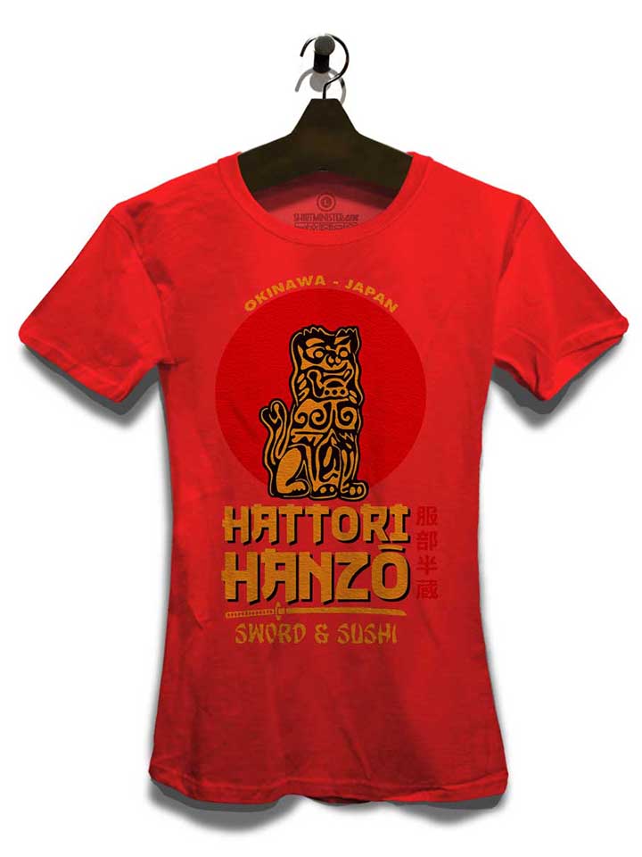 hattori-hanzo-logo-damen-t-shirt rot 3