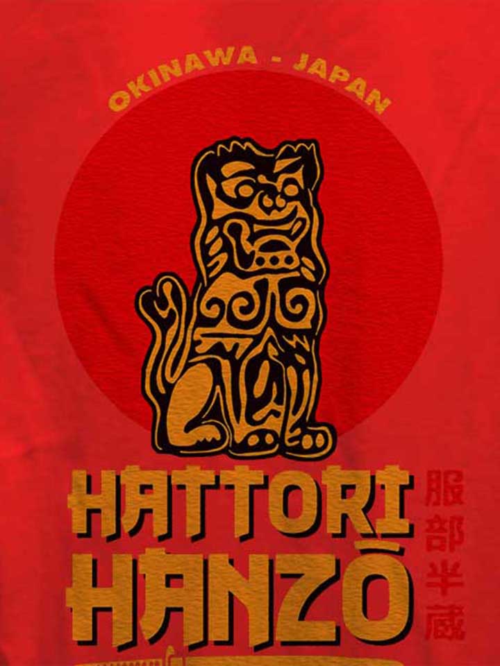 hattori-hanzo-logo-damen-t-shirt rot 4