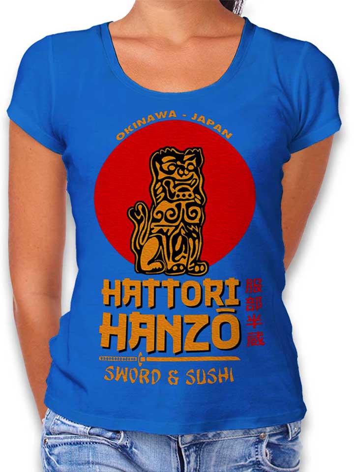 hattori-hanzo-logo-damen-t-shirt royal 1