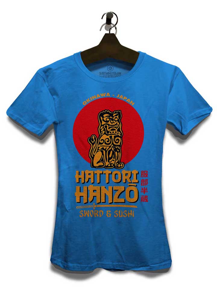 hattori-hanzo-logo-damen-t-shirt royal 3
