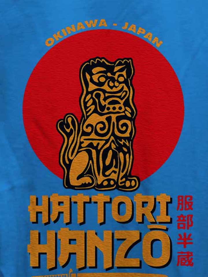 hattori-hanzo-logo-damen-t-shirt royal 4