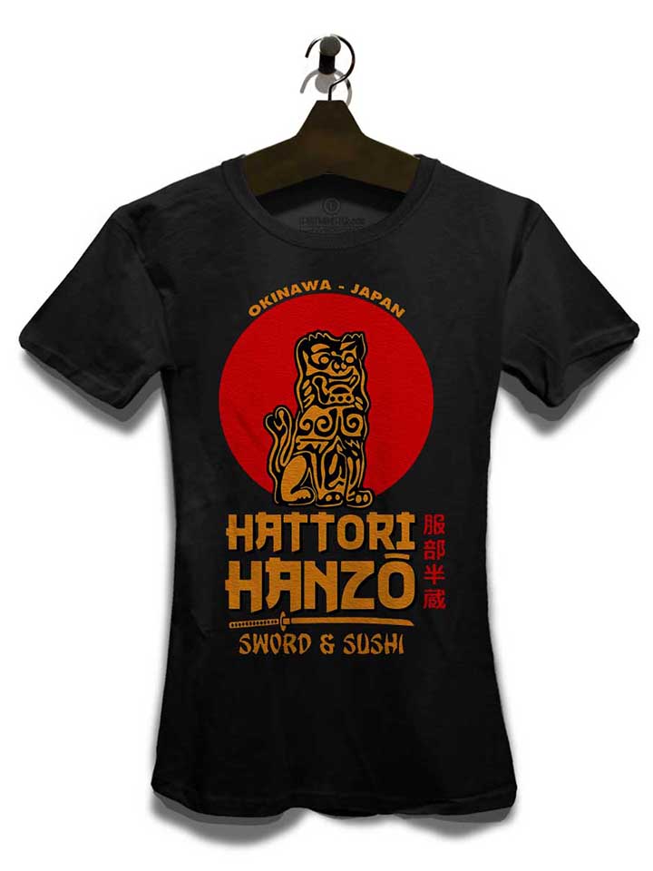 hattori-hanzo-logo-damen-t-shirt schwarz 3