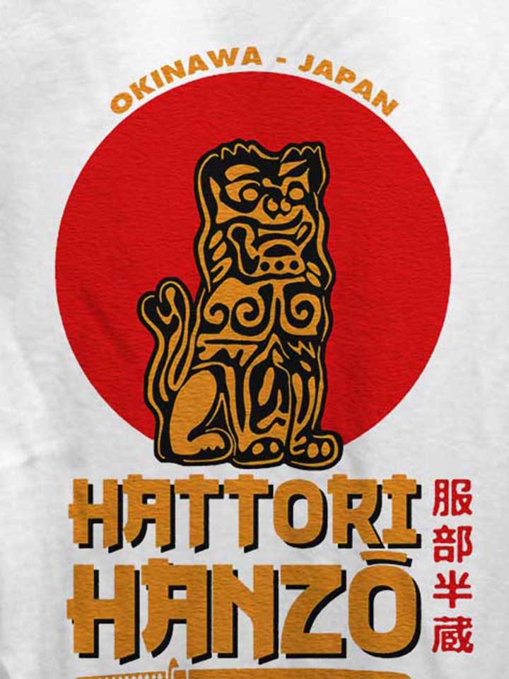 hattori-hanzo-logo-damen-t-shirt weiss 4