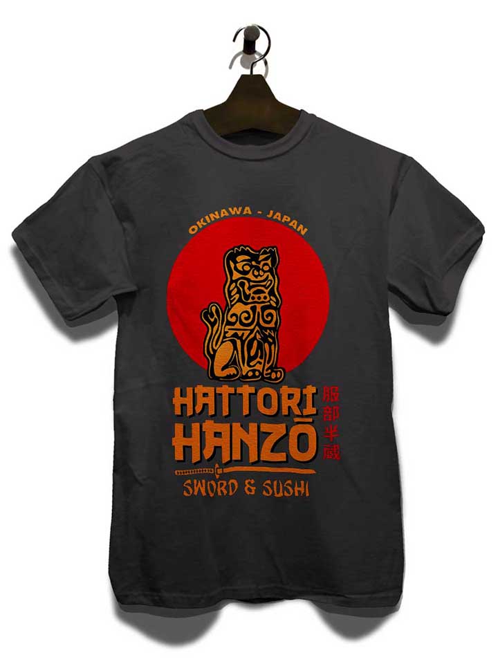 hattori-hanzo-logo-t-shirt dunkelgrau 3