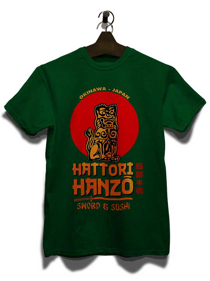 hattori-hanzo-logo-t-shirt dunkelgruen 3