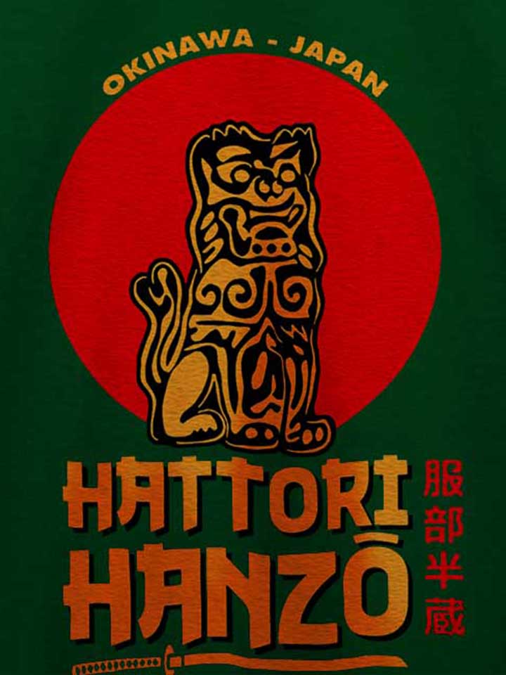 hattori-hanzo-logo-t-shirt dunkelgruen 4