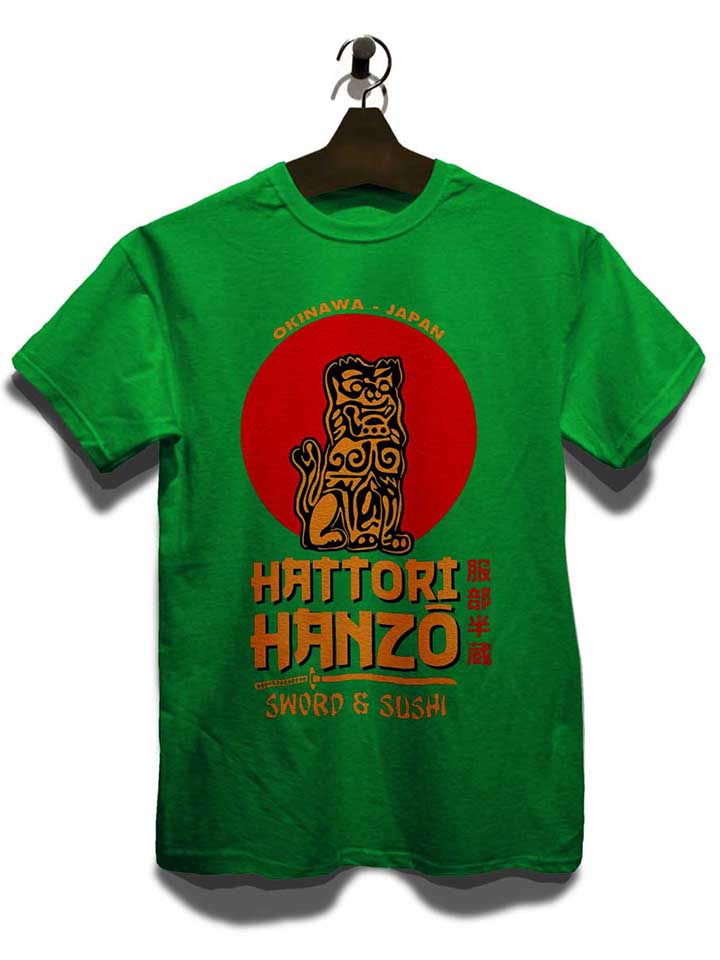 hattori-hanzo-logo-t-shirt gruen 3