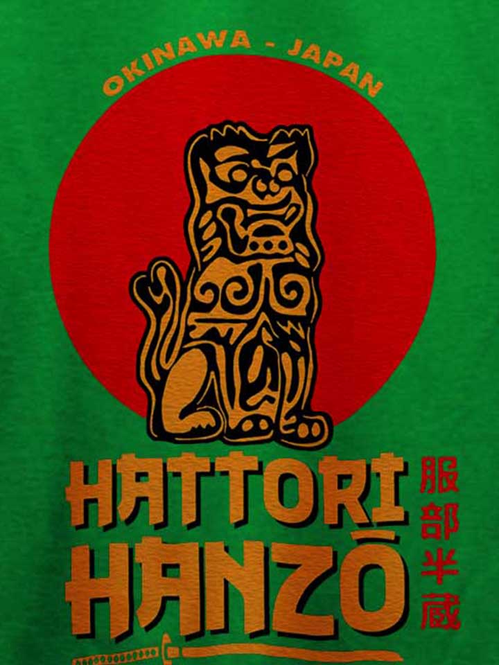 hattori-hanzo-logo-t-shirt gruen 4