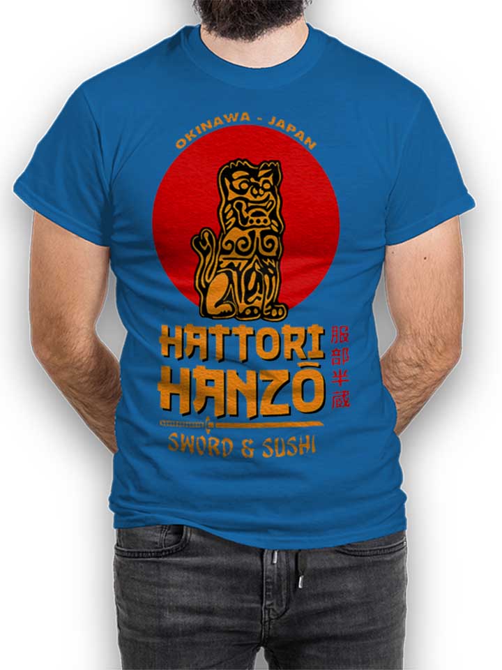 Hattori Hanzo Logo T-Shirt royal L