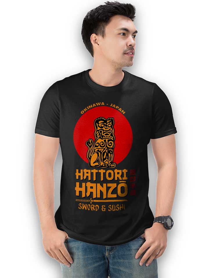 hattori-hanzo-logo-t-shirt schwarz 2